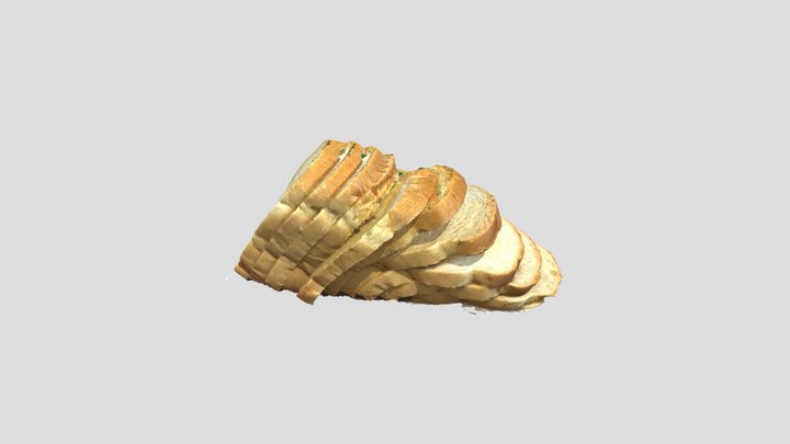 빵 3D Model