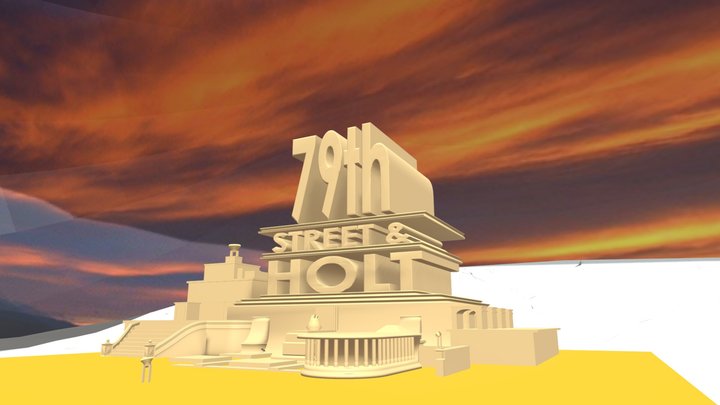 79th Street & Holt Logo Remake 3D Model