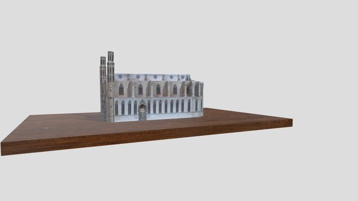 Iglesia de Santa Maria del Mar 3D Model