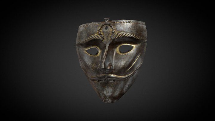 War Mask 3D Model