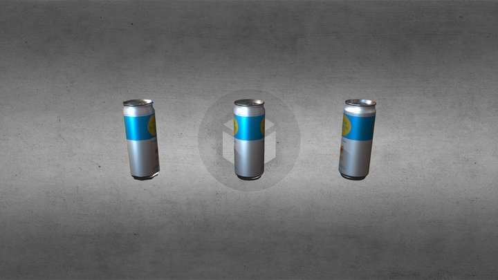 High Noon Can 3D Model