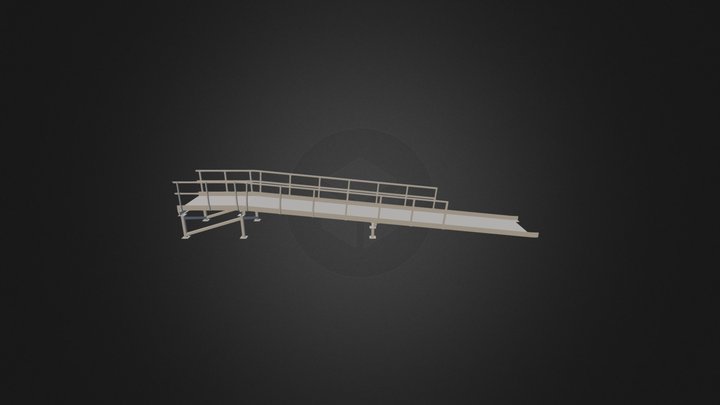 Лестницы, стремянки и площадки 3D Model