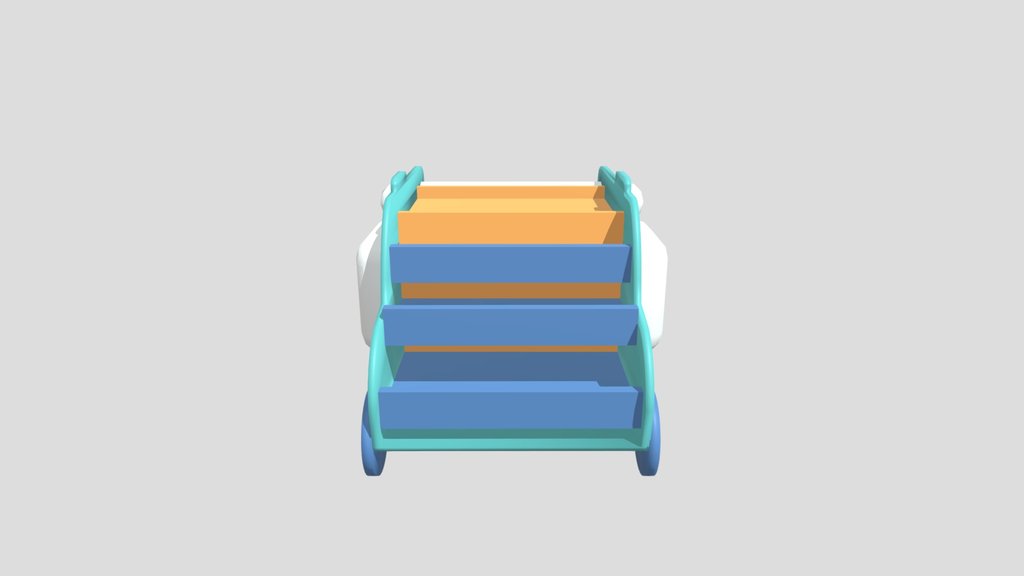 Stylized Book Shelf