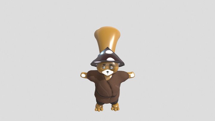dusty paint 3D Model