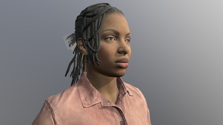 Left 4 Dead 2 Roochelle – Modello 3D gratuito STL