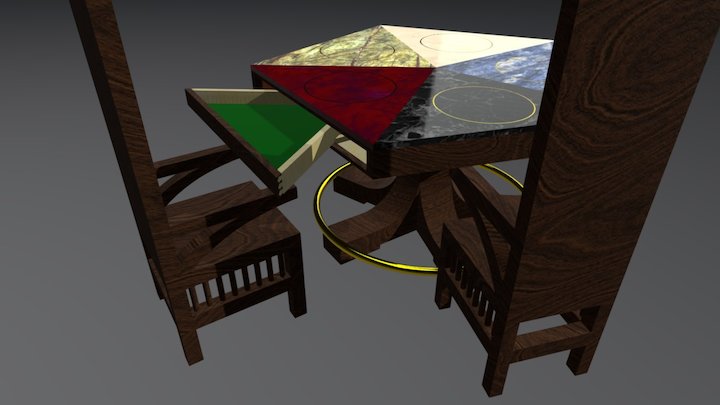 magic table 3D Model