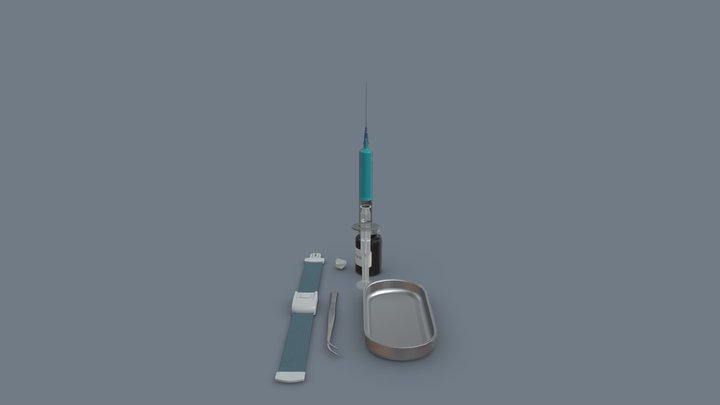 Medical Kits 3D Model