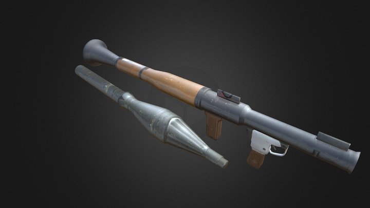 Rocket Launcher 3D Model
