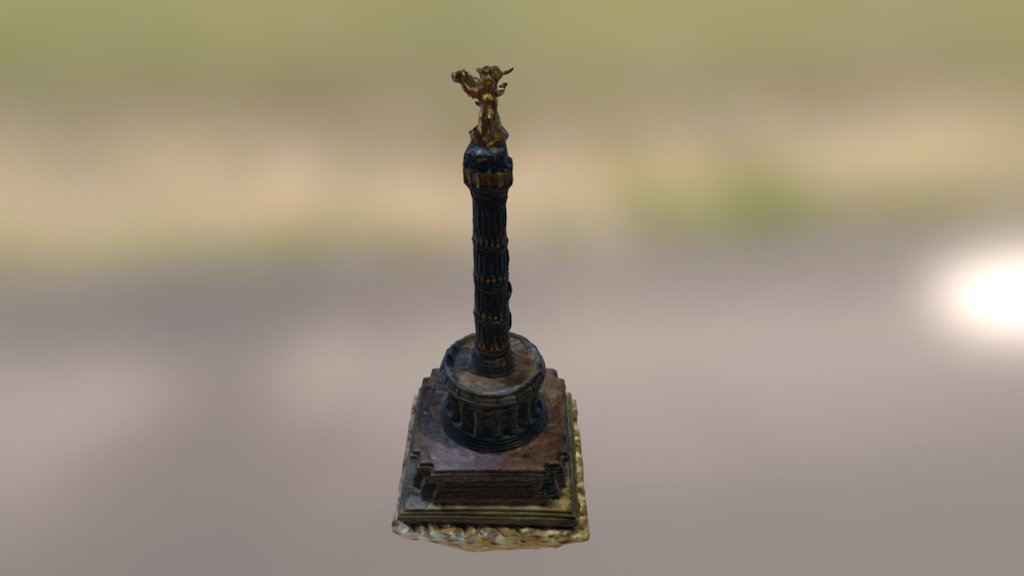 miniature model: Siegessäule (improved)