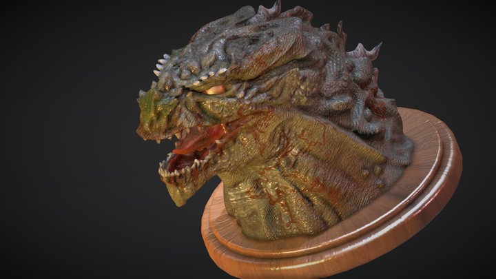 Monster Zilla - FREE (old head sculpt)