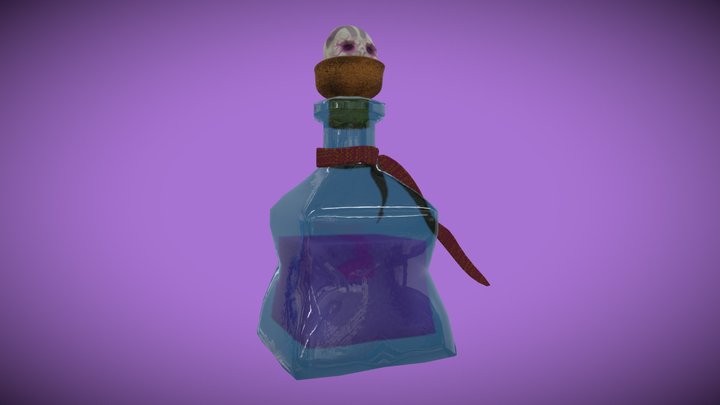 Potion Be careful #SketchfabWeeklyChallenge 3D Model