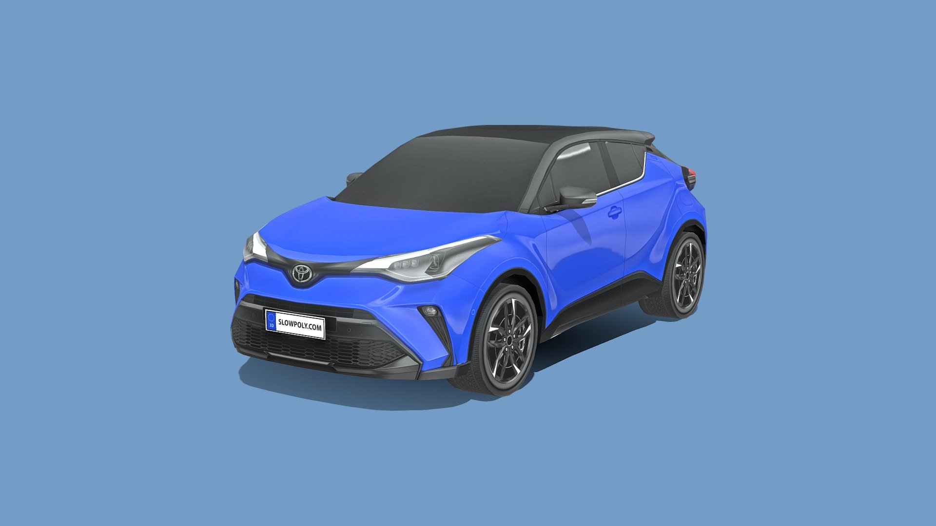 Toyota CHR 2021 - Buy Royalty Free 3D model by slowpoly [b919bc7 ...