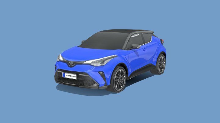 Toyota CHR 2021 3D Model