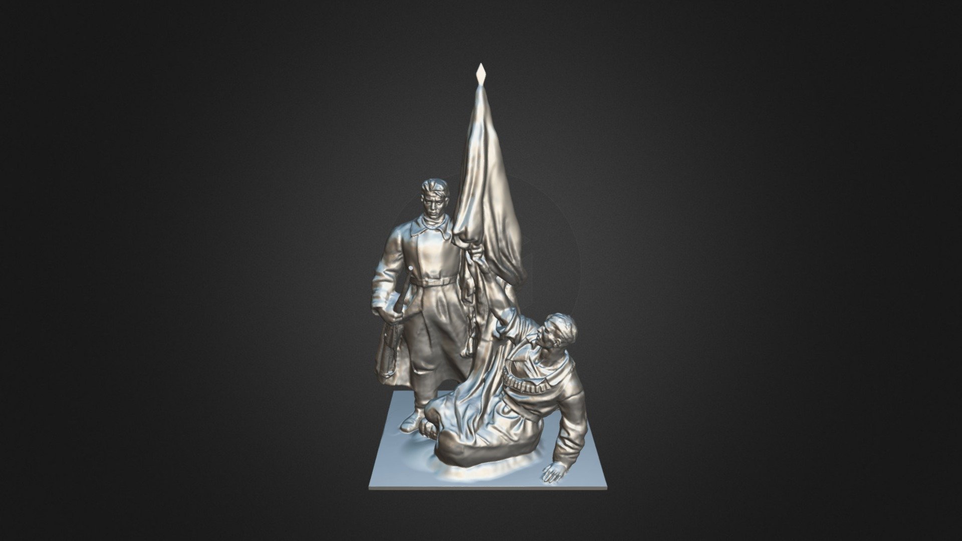 Photogrammetry of the monument "Mass grave"
