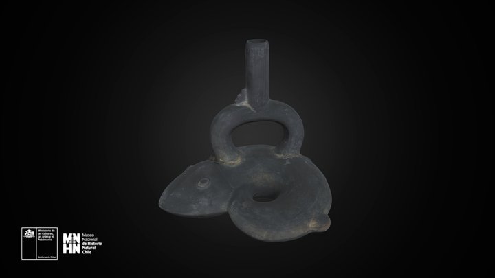 Vasija ictiomorfa Chimú – Modello 3D gratuito STL