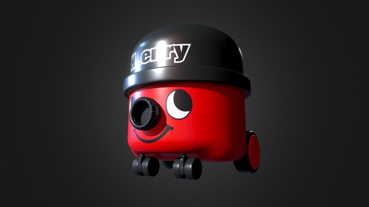 Henry Vacuum 3D Model