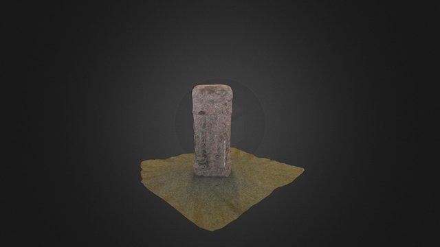 Roman Portable Altar 3D Model