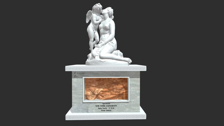 Venus and Cupid 3D Model