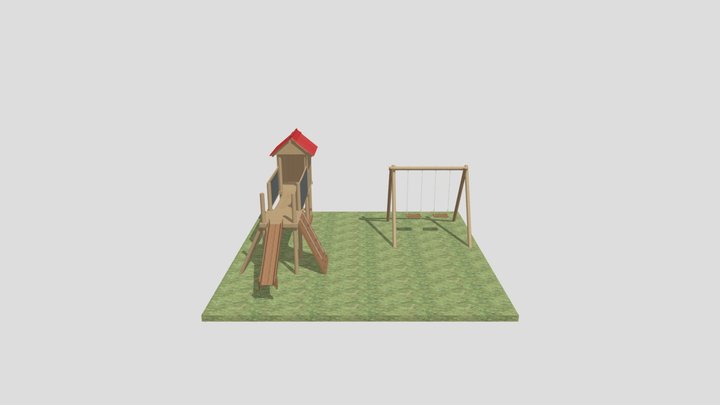 Playground Vila Militar 3D Model