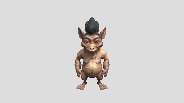 small creature 3D Model