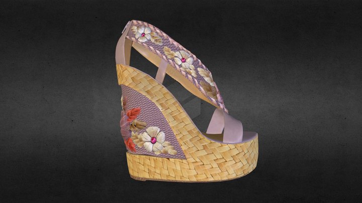 Floral 3D Model
