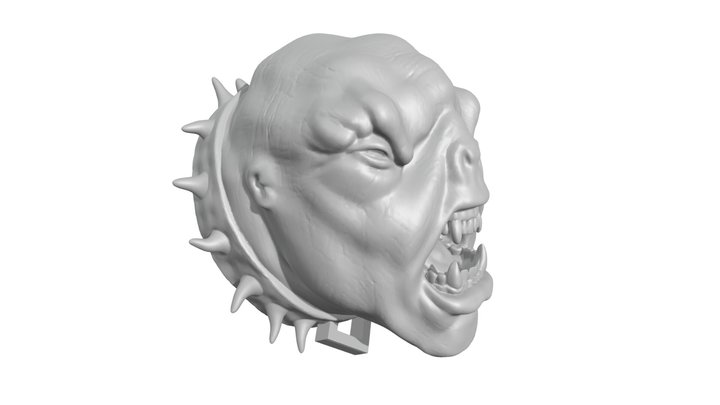 Troll-face-3d-model 3D models - Sketchfab