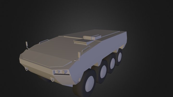 Patria AMV 3D Model