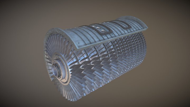 Compressor Assembly 3D Model