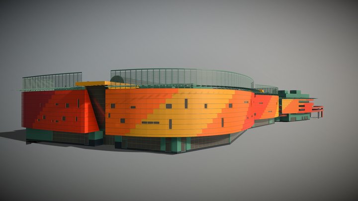 Moscow, Profsoyuznaya, 61 3D Model