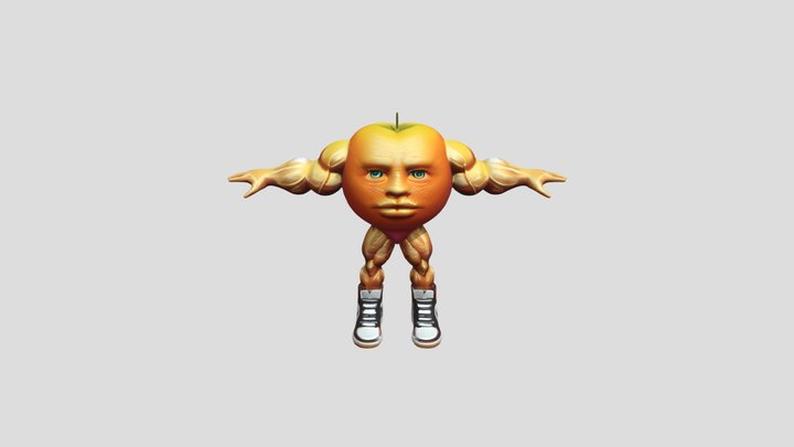 Anomali Udindindindun jeruk 3D Model