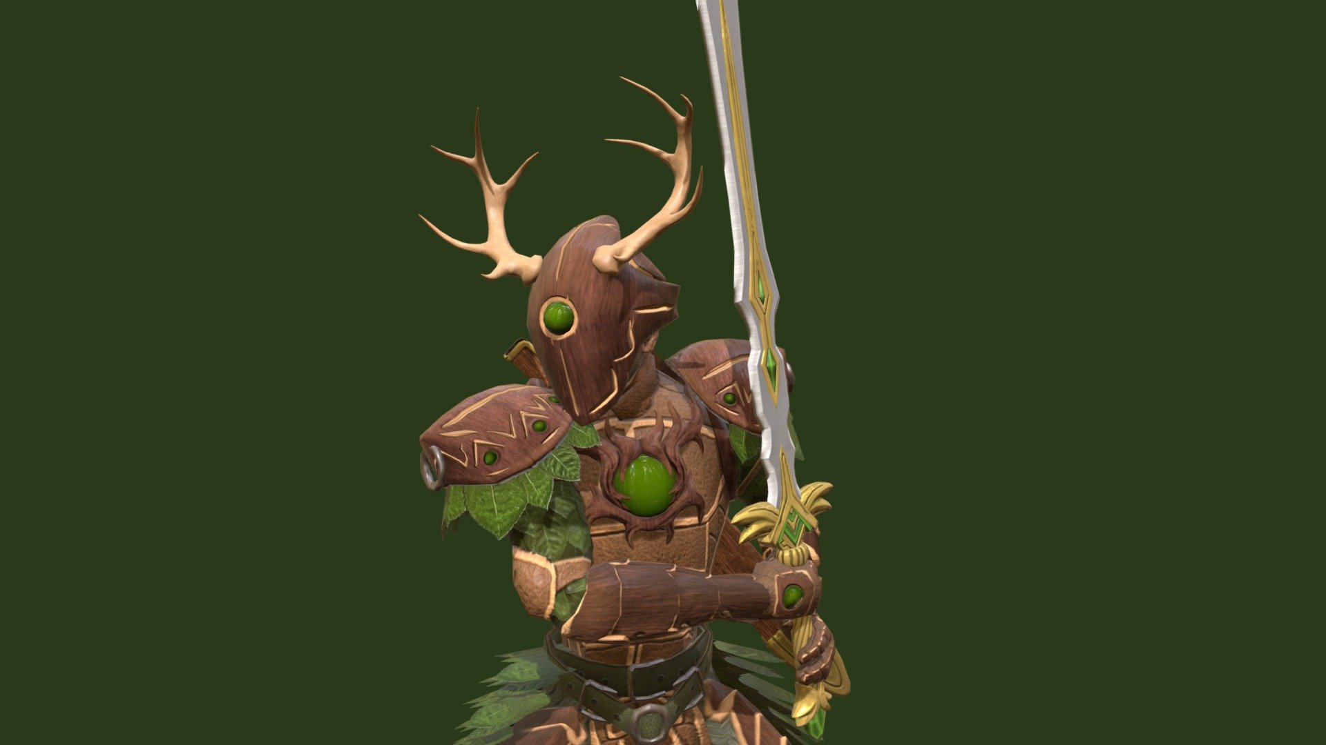 Blade Symphony -- Wood Knight Skin