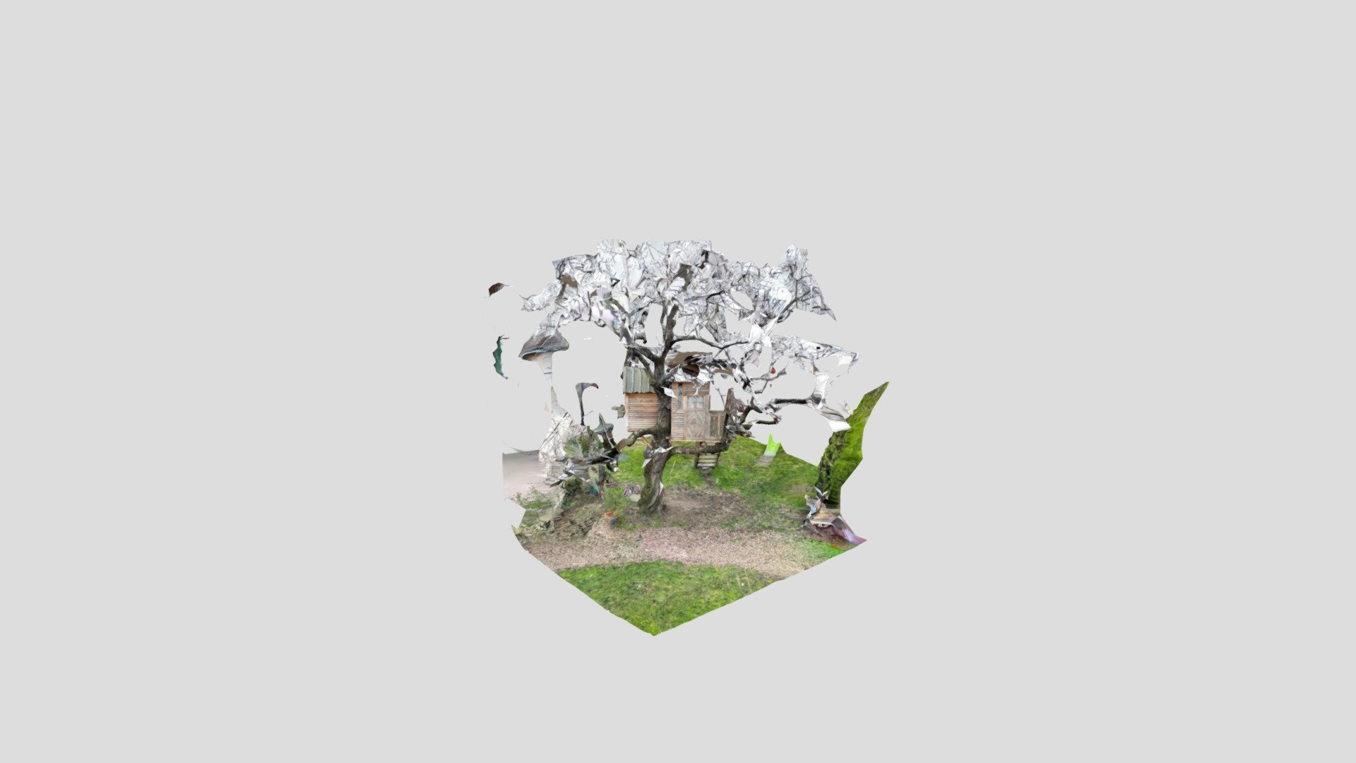 Treehouse — Sketchfab embed 3D viewer