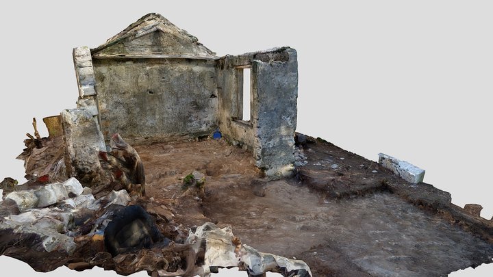 SIAP Smallpox Bay Ruin 2015 3D Model