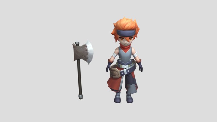Kieran Stormwood 3D Model