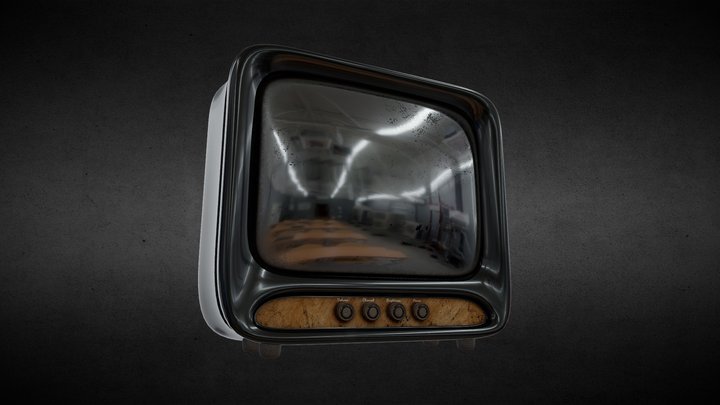 Old Vintage TV – Modèle 3D gratuit STL