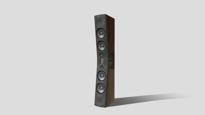 Luxury Speakers 3D Model