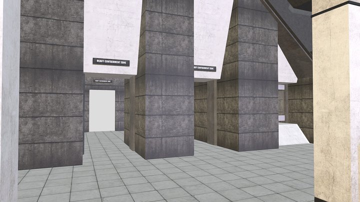 Checkpoint LCZ-HZC (checkpoint1_opt) - SCP:CB 3D Model