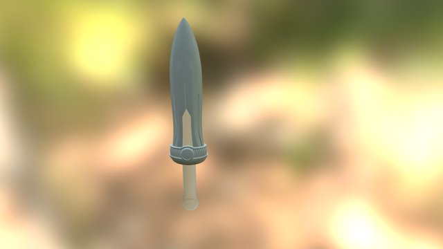 Damocles Dagger Fanart. 3D Model