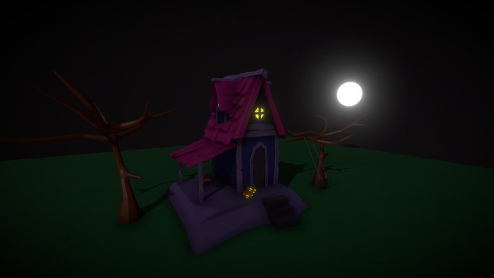 haunted house Project 3D Model