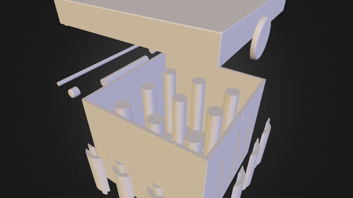Box For Threads 3D Model