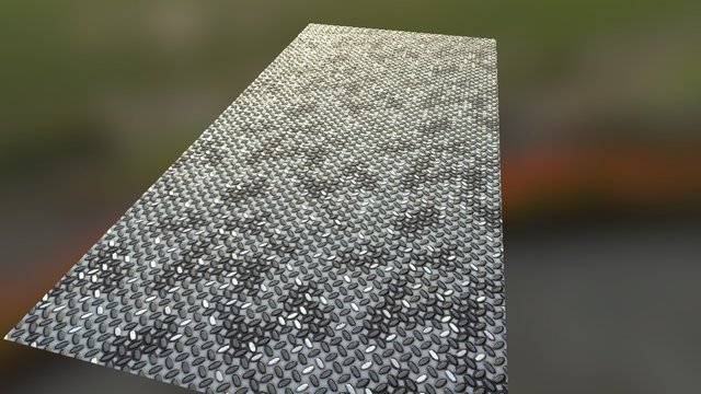 Metal Floor (Rust Low) Texture – Free 3D Model STL
