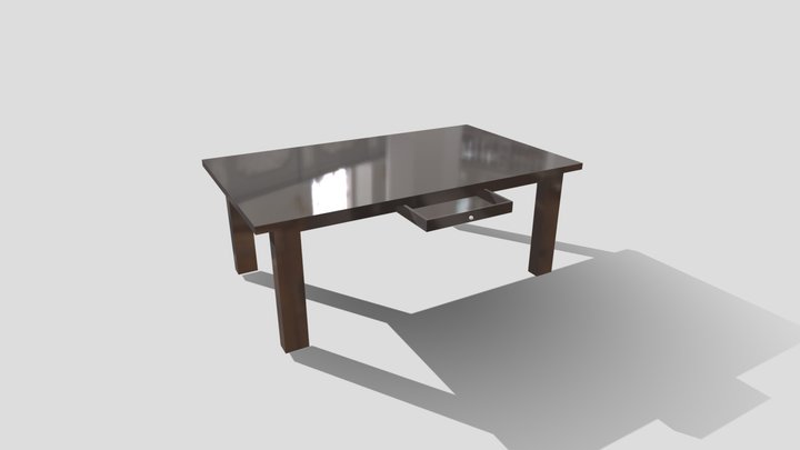 Woche2 Tisch 3D Model