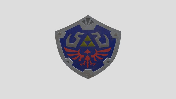 Hylian shield 3D Model