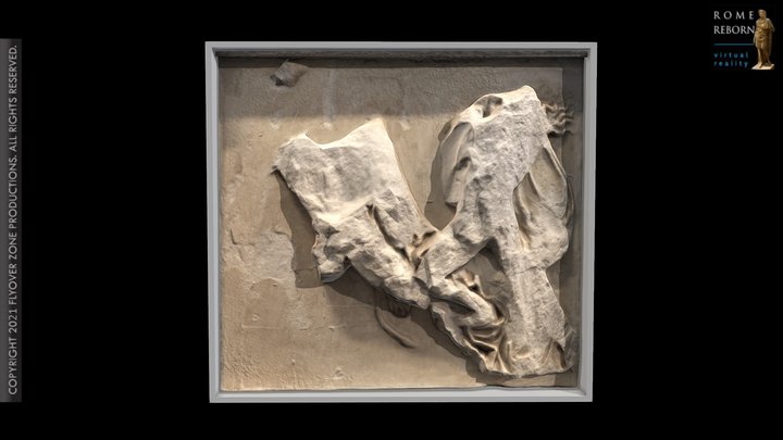 3D rendering of Metope East 09 (Parthenon)