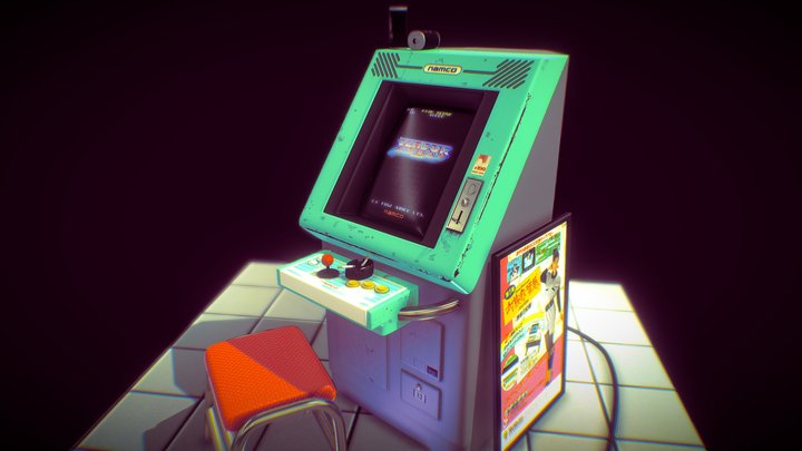 Hidden arcade 3D Model