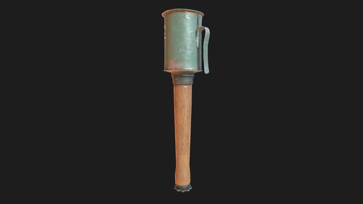 ww1 granade 3D Model