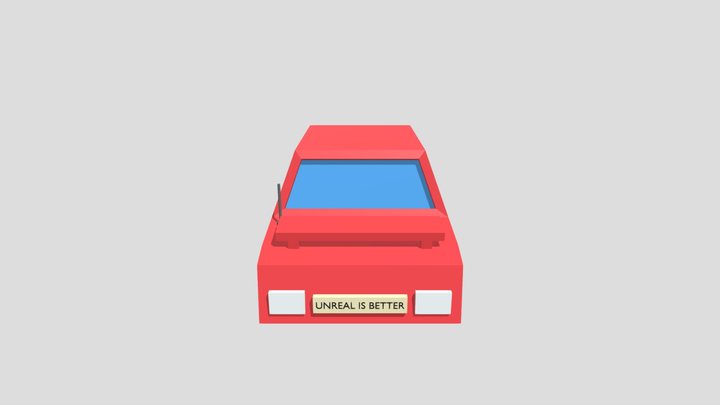 Car (Unreal is better) 3D Model