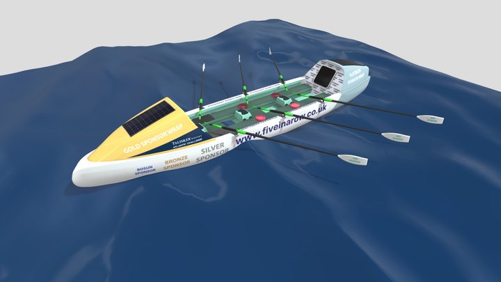 FIAR boat sponsor options 3D Model