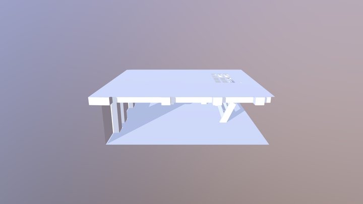 Lower Deck 3D Model