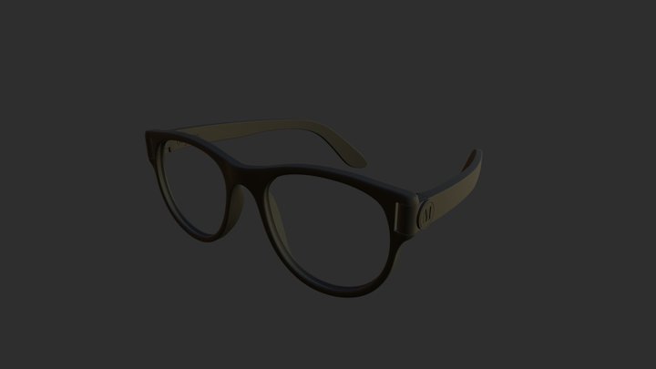 Moods Sunglasses 3D Model